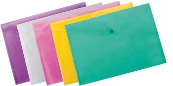 Папка-конверт А4, на кнопці, мікс BM.3926-99 Buromax