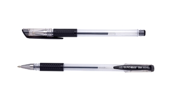 Ручка гелевая черная 0,7 мм FORMULA GRIP. JOBMAX BM.8349-02 Buromax