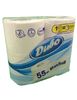 Туалетная бумага двухслойная белая, 150 отрывов, 4 рулона в упаковке Max Roll тп.дв55б Диво