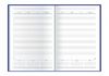 Щоденник недатований А5, 320 сторінок в лінію, тверда обкладинка Vivella E22034-11 Economix
