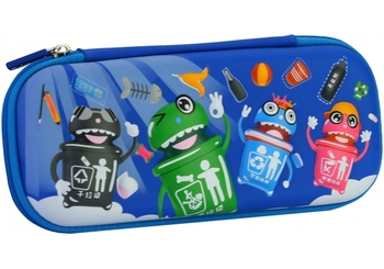 Пенал, 21х9,5х4 см B-8614-blue Cool for School