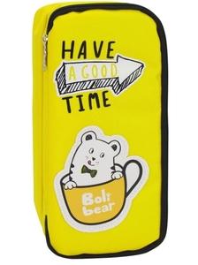 Пенал, 20х9,5х7 см B-8691-yellow Cool for School