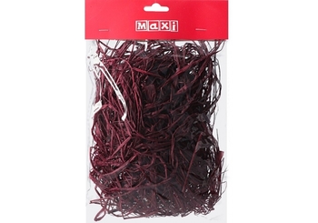 Наповнювач натуральний для подарункових пакетів та боксів, 30 г Рафія кольорова BJ21-05114-B Maxi