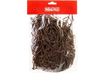 Наповнювач натуральний для подарункових пакетів та боксів, 30 г Рафія кольорова BJ21-05114-E Maxi