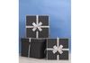 Подарункова коробка, з бантиком, 3 шт в наборі (S:19х19х13,8 см; M:21,5х21,5х16 см; L:24х24х18,3 см) C62318-30T Maxi