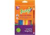 Фломастери Juicy, 12 кольорів, лінія 2-3 мм CF15212 (12)