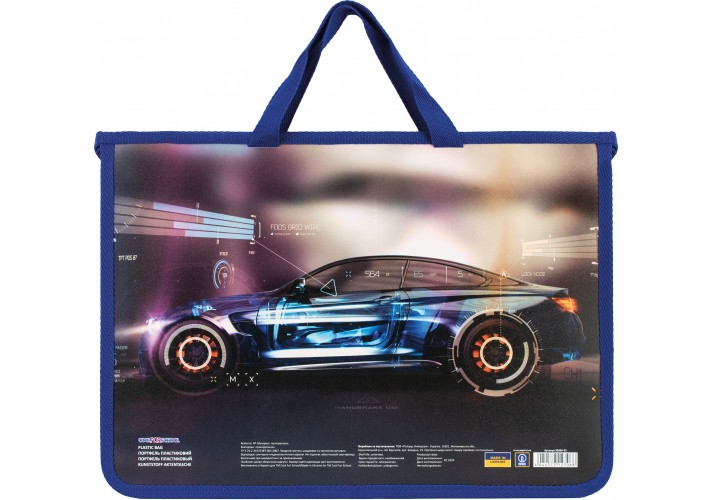 Портфель пластиковий на молнії Racing CF30000-02 (1) Портфель пластиковий на молнії Racing CF30000-02 (1)