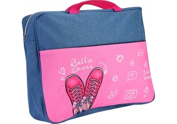 Папка-портфель текстильна А4, на блискавці CF32029 Cool for School