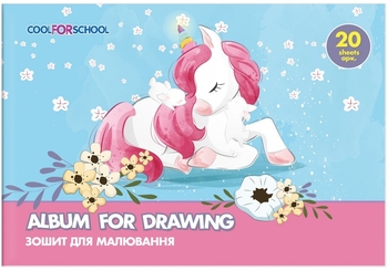 Альбом для малювання А4, 20 аркушів, 100 г/м2 CF60902-10 Cool for School