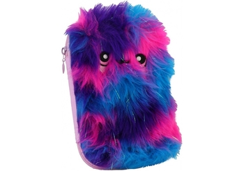 Пенал хутряний з органайзером, 22,5х15х4,5 см CF6549-blue Cool for School