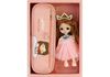 Подарунковий набір: Шкільний пенал, 25,5х18,5х6,5 см та лялька CF6862-pink Cool for School