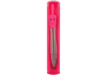 Циркуль с линейкой, Economix, розовый CF81438 (1)