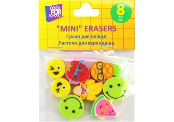 Набор ластиков, 8 шт CF81743 Cool for School