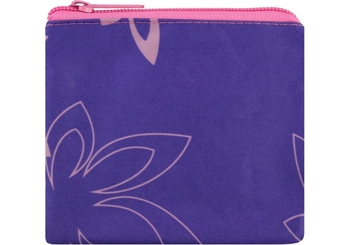 Кошелек, 12х10х1 см, на молнии Цветы CF86367 Cool for School