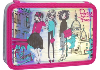 Пенал-книжка на 2 відділення, 20,5х14х4,5 см CF87283 Cool for School