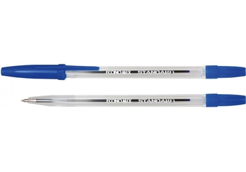 Ручка кулькова синя 0,5 мм STANDARD E10117-02 Economix