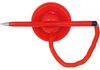 Ручка кулькова на підставці ECONOMIX POST PEN 0,5 мм. Корпус червоний, пише синім E10118-03 (1)