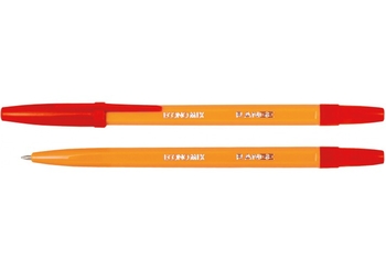 Ручка кулькова червона 0,5 мм RANGE E10138-03 Economix