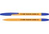 Ручка шариковая Economix YELLOW PEN синяя E10187-02 (50)