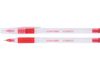 Ручка масляна червона 0,7 мм ICEBERG E10197-03 Economix