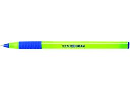 Ручка масляна ECONOMIX  DREAM 0,7 мм, корпус зелений пише синім E10245 (50)