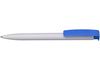 Ручка шариковая ECONOMIX PROMO MIAMI. Корпус бело-синий, пишет синим E10256-02 (50)