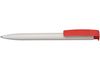Ручка кулькова ECONOMIX PROMO MIAMI. Корпус біло-червоний, пише синім E10256-03 (50)