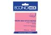 Стикеры Economix, 75х75, малиновые, 100л. E20944-47 (12)