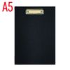 Планшет А5, с прижимом, черный ламинированная бумага E30155-01 Economix