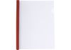 Папка А4 с планкой-зажимом 6 мм (2-35 листов), красная E31204-03 (5)