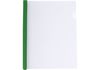 Папка А4 с планкой-зажимом 6 мм (2-35 листов), зеленый E31204-04 (5)