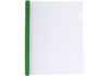 Папка А4 с планкой-зажимом 10 мм (2-65 листов), зеленый E31205-04 (5)