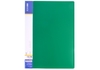 Папка-швидкозшивач пластикова А4, з кишенею та механізмом CLIP A, зелена Light E31207-04 Economix