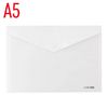 Папка-конверт А5, н кнопці, біла E31316-14 Economix