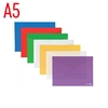 Папка-конверт А5, на кнопці, мікс E31316 Economix
