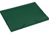 Папка-бокс пластиковая А4, 20мм, на резинках, зеленая E31401-04 (1)