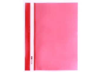 Папка-швидкозшивач  А4 без перфорації червоний E31509-03 (10)
