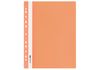 Папка-скоросшиватель  с прозрачным верхом А4 с перфорацией, оранжевый E31510-06 (10)