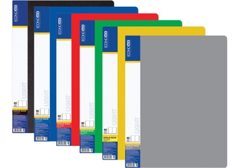 Папка 40 файлов А4, микс цвета Light E37604 Economix