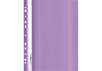 Папка-скоросшиватель А4 Economix Light с перфорацией, фиолетовая E38504-12 (10)