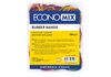 Резинки для денег каучуковые, диаметр 48 мм, 500 г в упаковке, микс цветов E41502 Economix