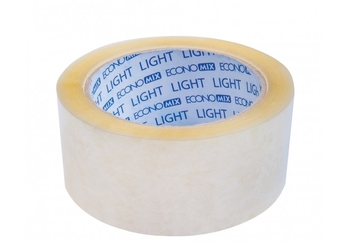 Скотч прозорий, ширина 45 мм, довжина 100 м, щільність 40 мкм Light E47815 Economix