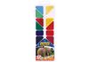 Акварельні медові фарби, 12 кольорів Africa E60112 Economix