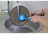 Щетка-скребок для посуды, стальная голубая Cleaning E72718 Economix
