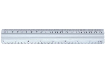 Линейка алюминиевая, 20 см E81311 Economix
