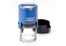 Оснастка для круглої печатки HUMMER 46045, синя з футляром GRF46045H-02 (1)