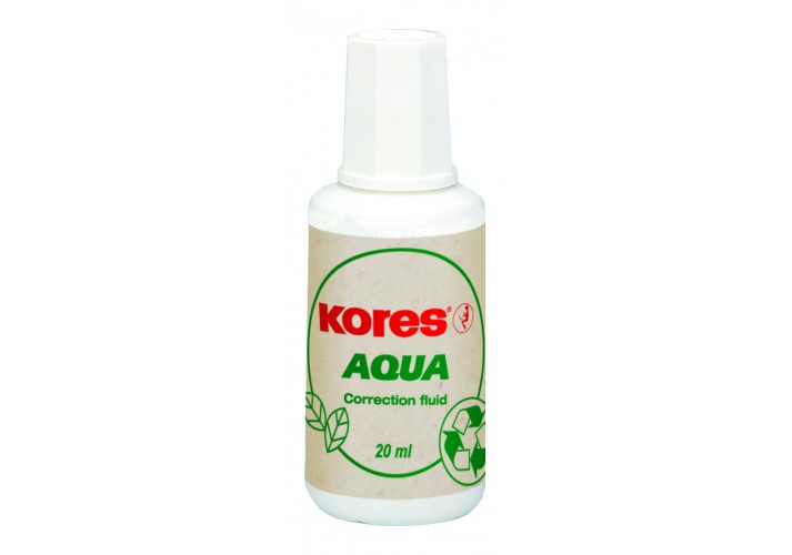 Коректор-рідина Kores AQUA, водна основа K69101 (10) Коректор-рідина Kores AQUA, водна основа K69101 (10)