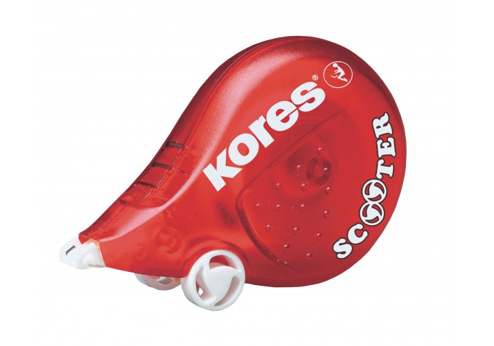 Коректор стрічковий Kores SCOOTER, 4,2 мм х 8м, червоний K84823 (1) Коректор стрічковий Kores SCOOTER, 4,2 мм х 8м, червоний K84823 (1)