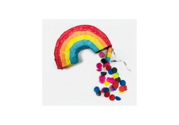 Пиньята для праздника, размер 20х11х5 см, из конфетти Rainbow MX21010040 Maxi
