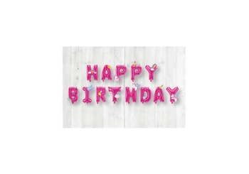 Набір повітряних куль з паперовими декораціями, 13 шт HAPPY BIRTHDAY Unicorn MX21020121 Maxi